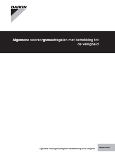 Heating, Sky-Air, VRV_4PNL370474-1D_General safety precautions_Dutch download